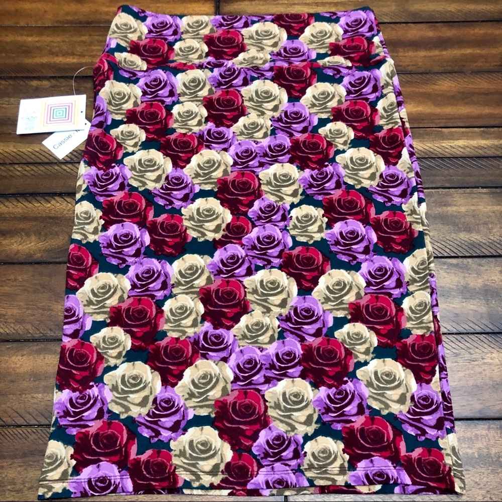 Lularoe Cassie Pencil Skirt M - Picture 2 of 3
